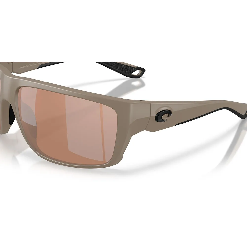 Купить Costa 06s9129-91291464 поляризованные солнцезащитные очки Fly line Matte Sand 20x10x10 Copper Silver Mirror 580G/CAT3 7ft.ru в интернет магазине Семь Футов