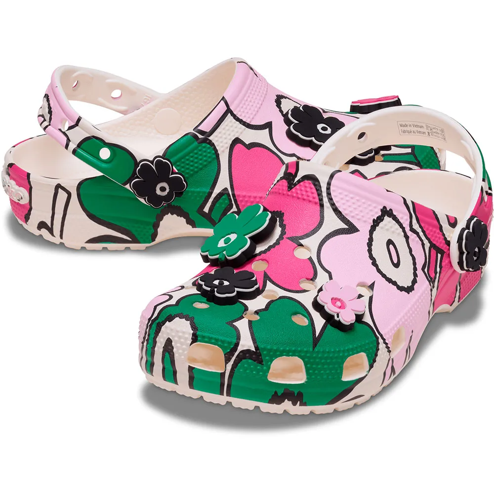 Купить Crocs 211122-90h-m12 Деревянные башмаки Marimekko Classic Multi 35x25x15 EU 46 7ft.ru в интернет магазине Семь Футов