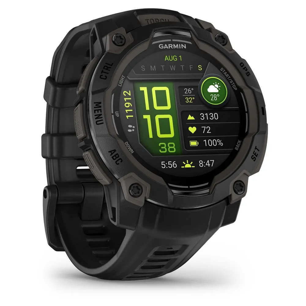 Купить Garmin 010-02936-00 Часы Instinct 3 45 mm Amoled  Black / Black 7ft.ru в интернет магазине Семь Футов