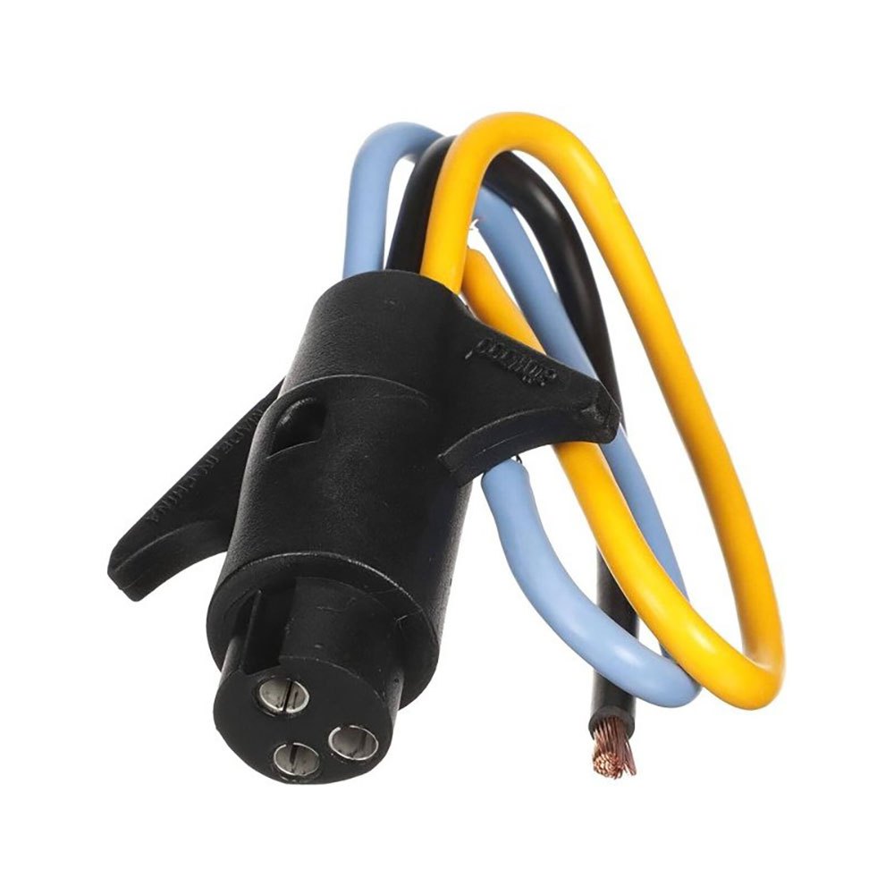 Купить Attwood ATW7647-7 12-24V Источник питания электродвигателей 3 Дирижеры Мужской разъем Black 7ft.ru в интернет магазине Семь Футов