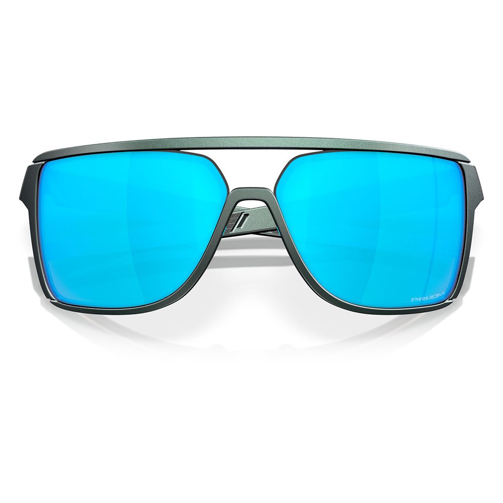 Купить Oakley OO9147-1363 Солнцезащитные очки Castel  Matte Silver / Blue Colorshift Prizm Sapphire/CAT3 7ft.ru в интернет магазине Семь Футов