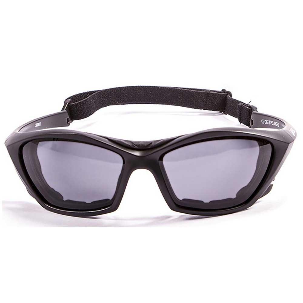 Купить Ocean sunglasses 13000.0 поляризованные солнцезащитные очки Lake Garda Matte Black Smoke/CAT3 7ft.ru в интернет магазине Семь Футов