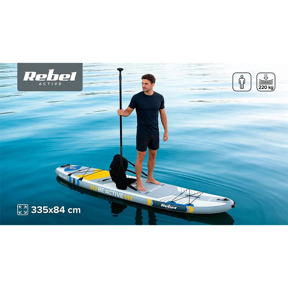 Купить Rebel rba-4518-wh Надувной комплект для падлбординга Active Pro RBA-4518 White 92x42x26 335 cm 7ft.ru в интернет магазине Семь Футов