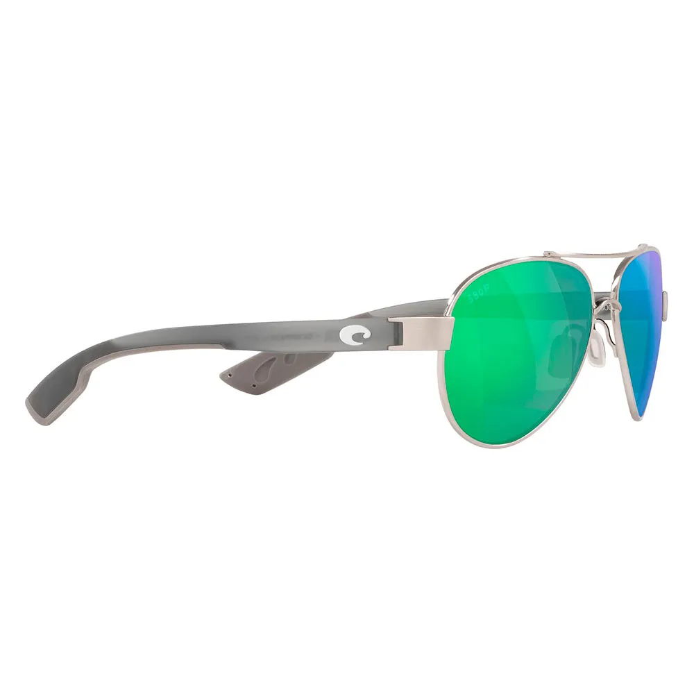 Купить Costa 06S4006-40060956 Поляризованные солнцезащитные очки Loreto Mirror Oc Ocearch Silver Green Mirror 580P/CAT2 7ft.ru в интернет магазине Семь Футов