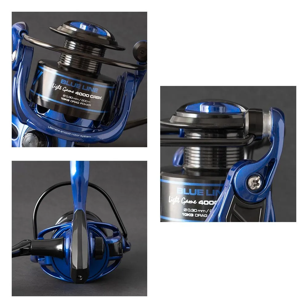 Купить Cinnetic 210225 спиннинговая катушка Blue Line 2500 Light Game CRBK Electric Blue 20x20x15 7ft.ru в интернет магазине Семь Футов