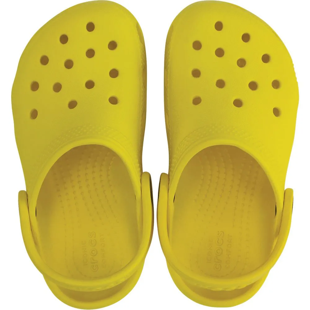Купить Crocs 206990-7c1-c4 Деревянные башмаки Classic Lemon 35x25x15 EU 19 7ft.ru в интернет магазине Семь Футов