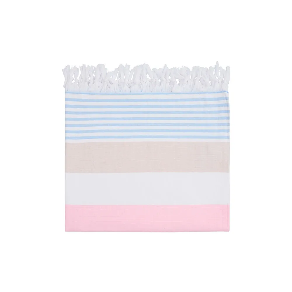 Купить Sea ranch 18-8-100-8006- полотенце Beach  Multistripe Pink 7ft.ru в интернет магазине Семь Футов