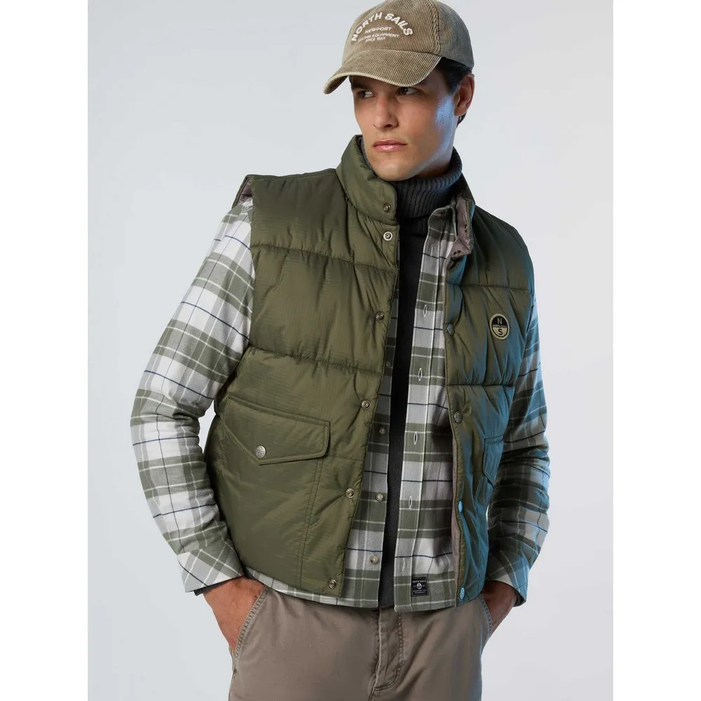 Купить North sails 603384-0437-l Жилет Shot Reversible Forest Night 30x20x5 7ft.ru в интернет магазине Семь Футов