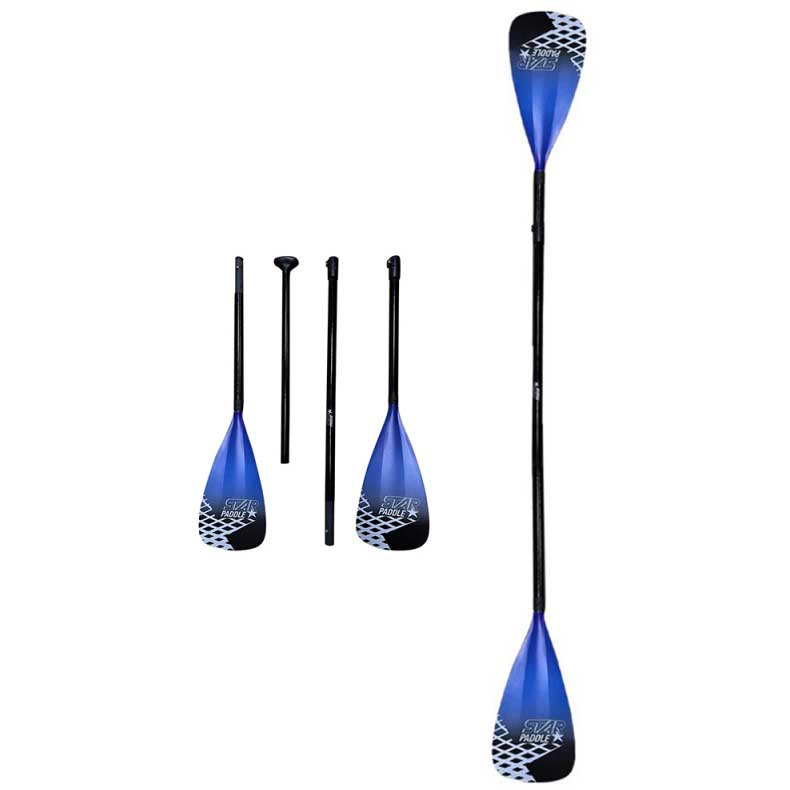 Купить Star PB-RPAD612 Весло Spirit Carbon 2-in-1  Black / Blue 165-225 cm 7ft.ru в интернет магазине Семь Футов