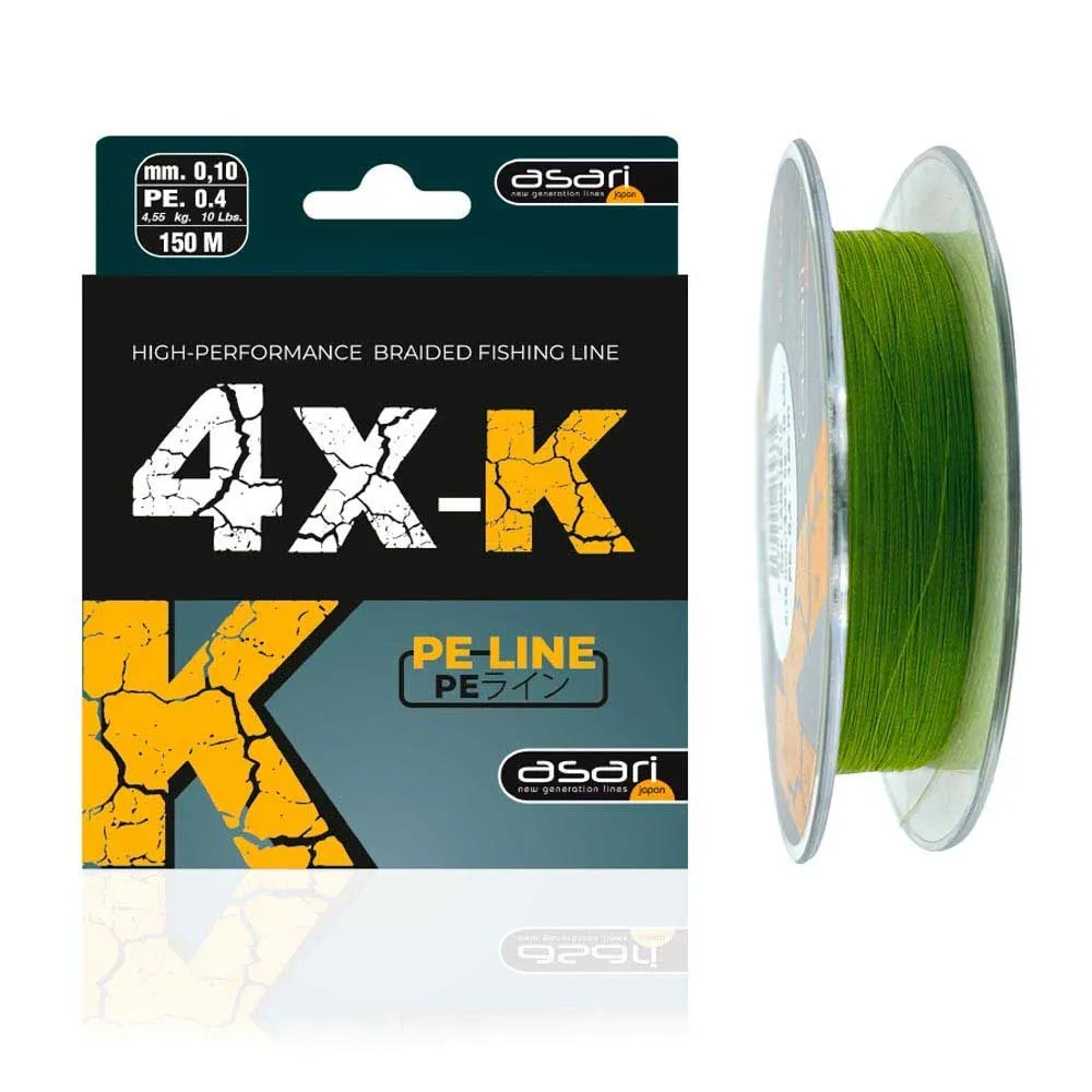 Купить Asari LAK430018 Плетёная леска 4X-K 300 m  Multicolor 0.180 mm 7ft.ru в интернет магазине Семь Футов