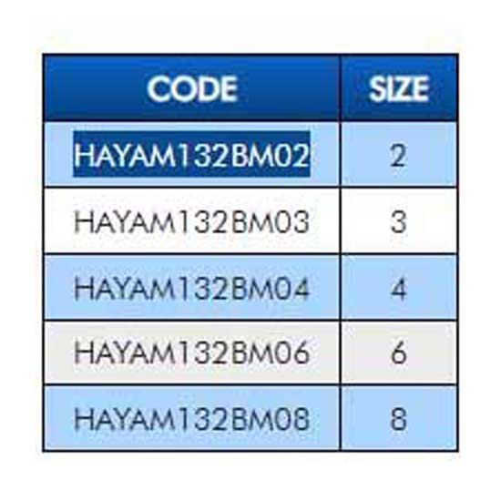 Купить Hayabusa HAYAM132BM06 безухий лопаточный крючок 132 Nickel 6 7ft.ru в интернет магазине Семь Футов