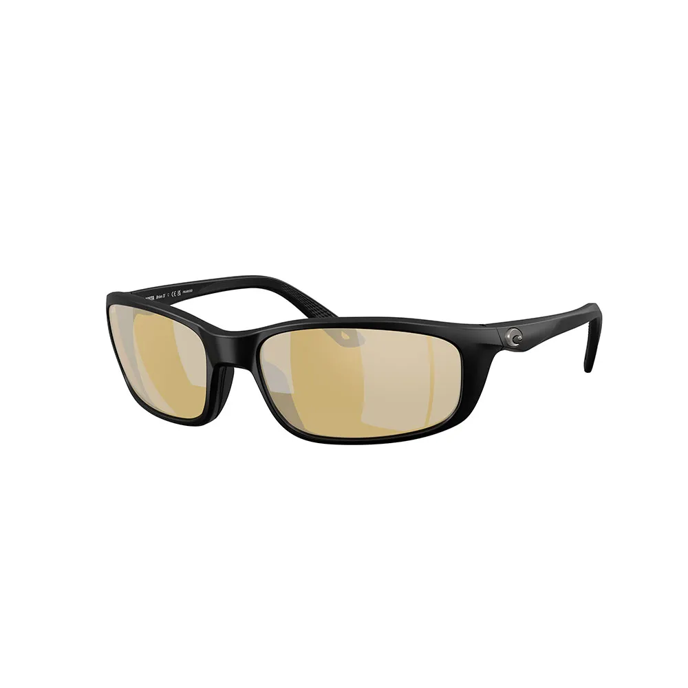 Купить Costa 06s9134-91340759 поляризованные солнцезащитные очки Brine ii Matte Black 20x10x10 Sunrise Silver Mirror 580G/CAT2 7ft.ru в интернет магазине Семь Футов
