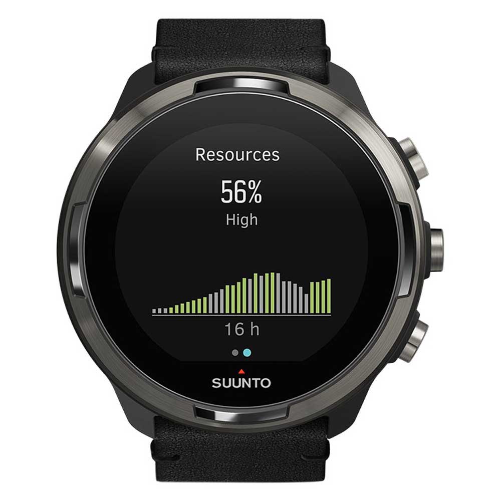 Купить Suunto SS050463000 9 Baro Черный  Titanium Leather 7ft.ru в интернет магазине Семь Футов