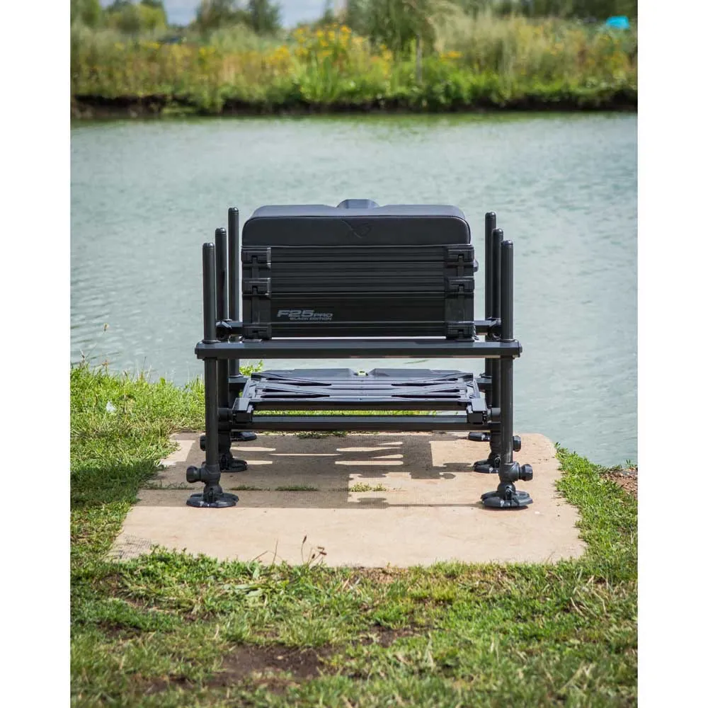 Купить Matrix fishing gmb200 рыболовный ящик с сиденьем F25 Pro Black 100x80x40 7ft.ru в интернет магазине Семь Футов