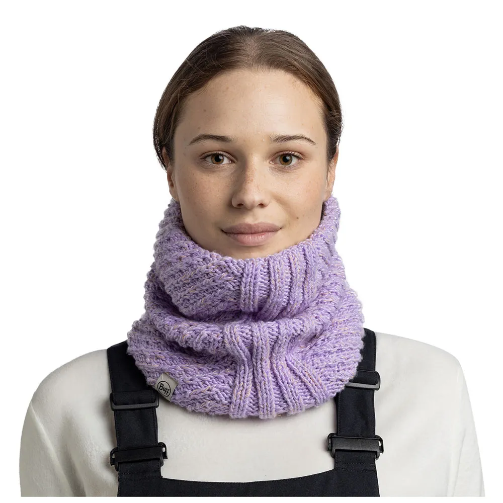 Купить Buff ® 136685.657.10.00 Шарф-хомут Knitted & Fleece Akna Grape Ice 15x10x5 7ft.ru в интернет магазине Семь Футов