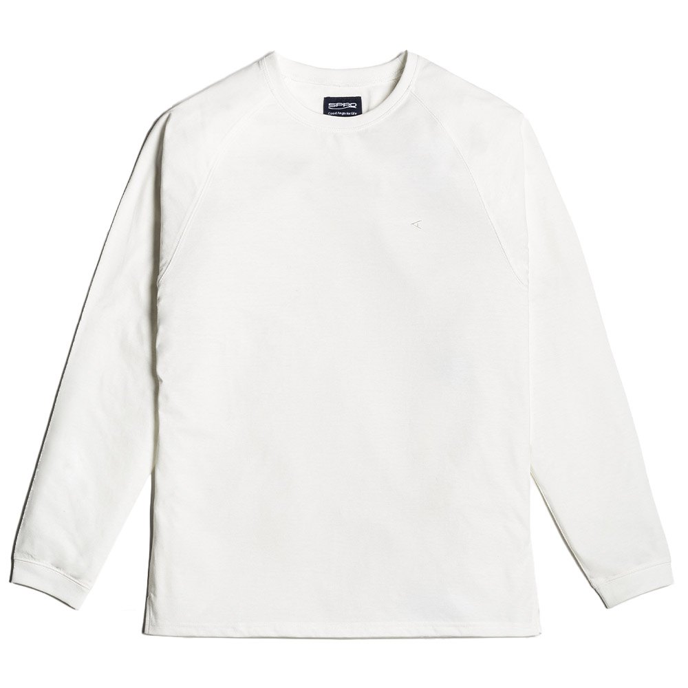 Купить SPRO 000031-00000-00302 Толстовка Толстовка Angle Logo Crew Neck Белая White S 7ft.ru в интернет магазине Семь Футов