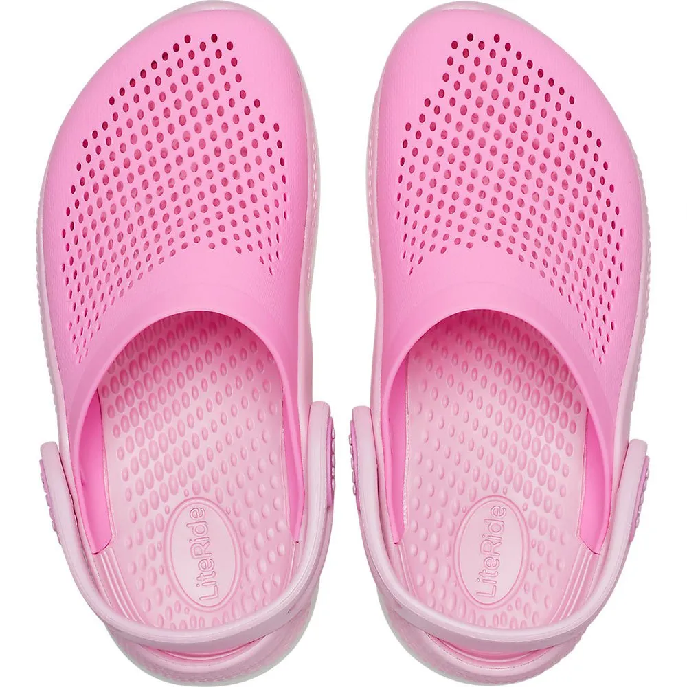 Купить Crocs 207021-6tl-j2 Деревянные башмаки Literide 360 Taffy Pink / Ballerina 35x25x15 EU 33 7ft.ru в интернет магазине Семь Футов
