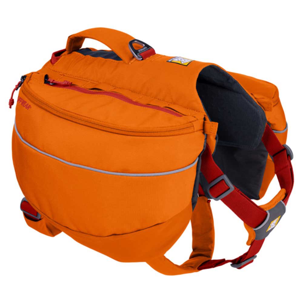 Купить Ruffwear 50103-815LL1 Approach™ Седельная сумка для собак Оранжевый Campfire Orange L-XL 7ft.ru в интернет магазине Семь Футов