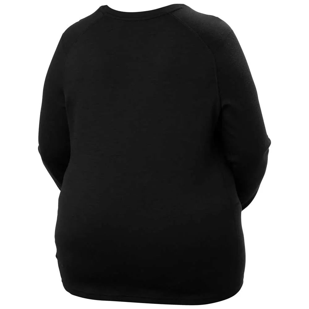 Купить Helly hansen 49541_990-1x Базовый слой с длинным рукавом Lifa Merino Midweight Plus Black 60x40x30 7ft.ru в интернет магазине Семь Футов
