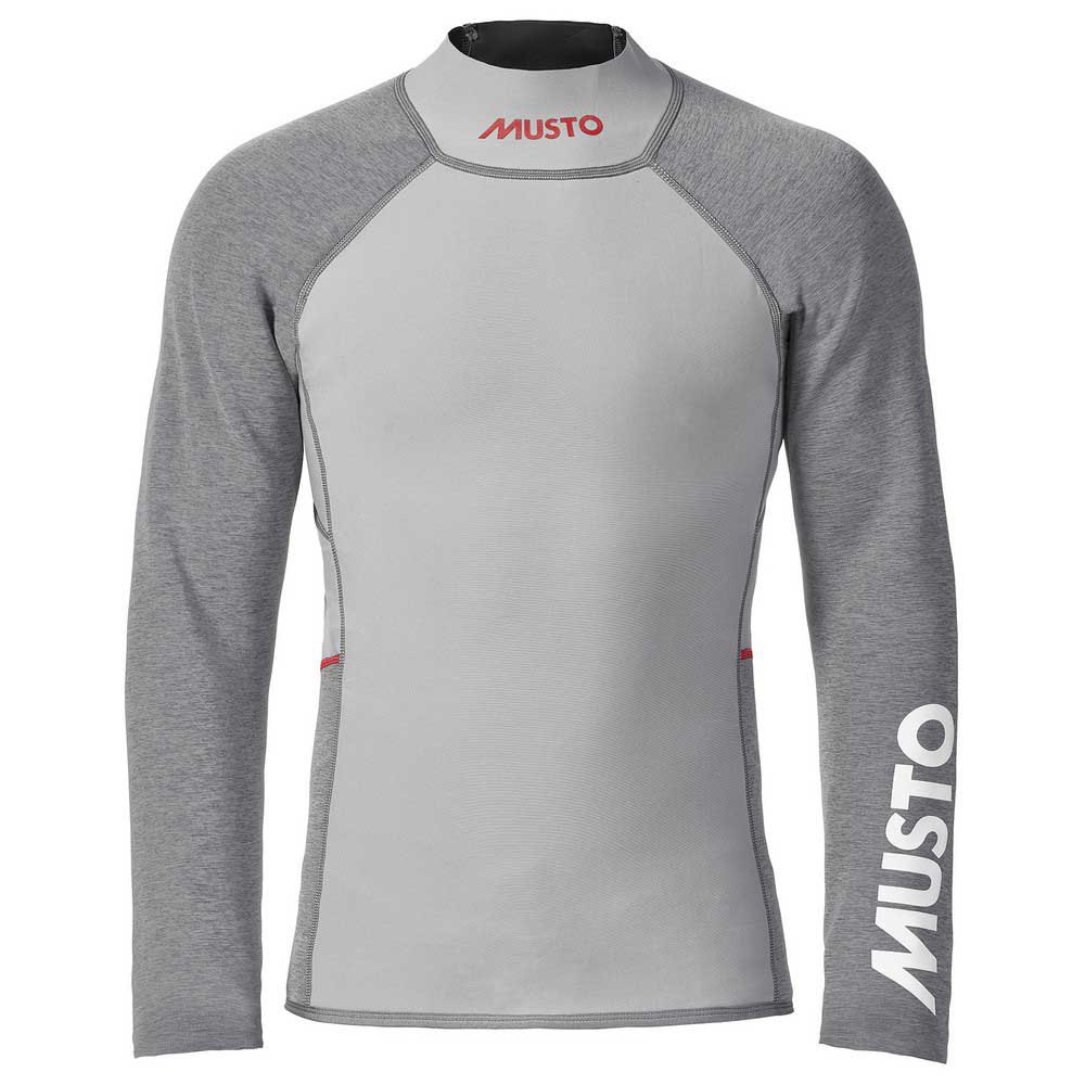 Купить Musto 82068_949-2XS Базовый слой с длинным рукавом Flexlite Vapour 1.0 Серый Grey Marl 2XS 7ft.ru в интернет магазине Семь Футов