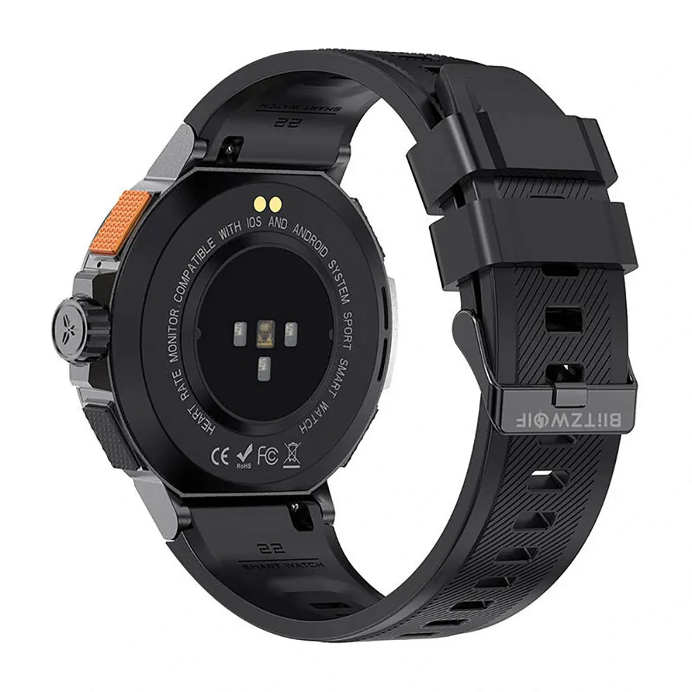 Купить Blitzwolf 70829 Смарт-часы BW-AT5 Серебристый Black 7ft.ru в интернет магазине Семь Футов