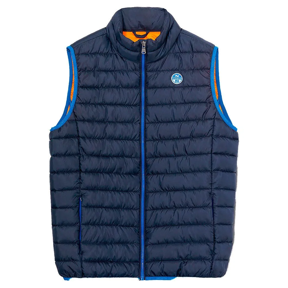 Купить North sails 603102-0802-4 Жилет Crozet Голубой  Navy Blue L 7ft.ru в интернет магазине Семь Футов