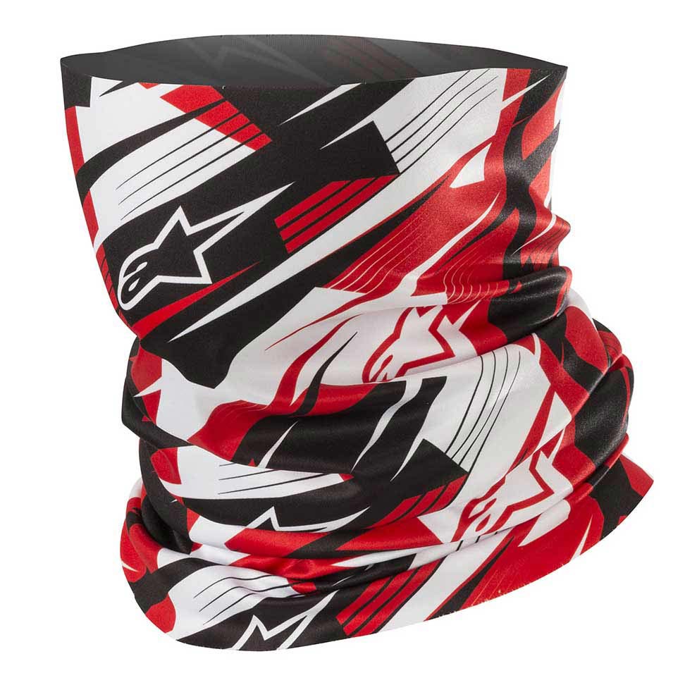 Купить Alpinestars 4759019-123-OS Размытая грелка для шеи Красный Black White Red 7ft.ru в интернет магазине Семь Футов