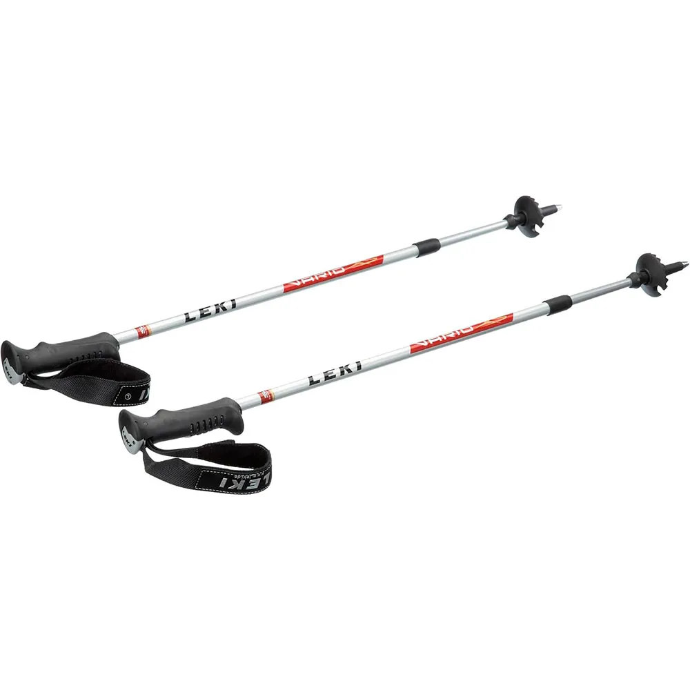 Купить Leki 082055 столбы Trekker XS  White / Red 110 cm 7ft.ru в интернет магазине Семь Футов