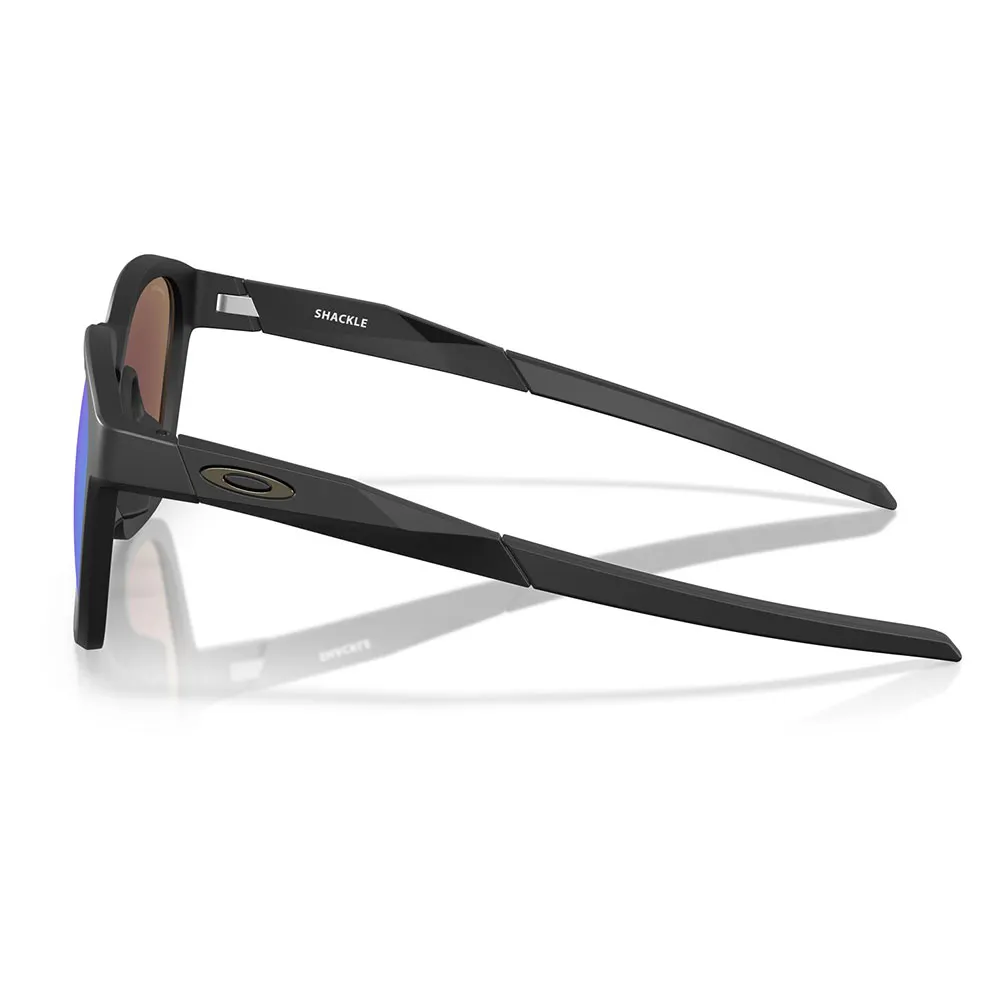 Купить Oakley OO9507-0152 Солнцезащитные очки Shackle Бесцветный Matte Black Prizm Sapphire/CAT3 7ft.ru в интернет магазине Семь Футов