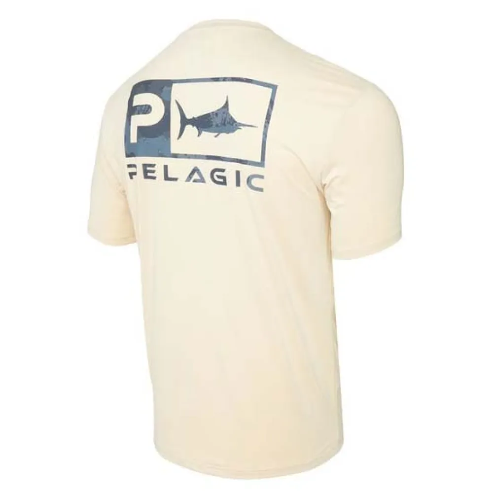 Купить Pelagic 1014253002-snd-xxl Футболка с коротким рукавом Icon Camo Sand 30x20x5 2XL 7ft.ru в интернет магазине Семь Футов