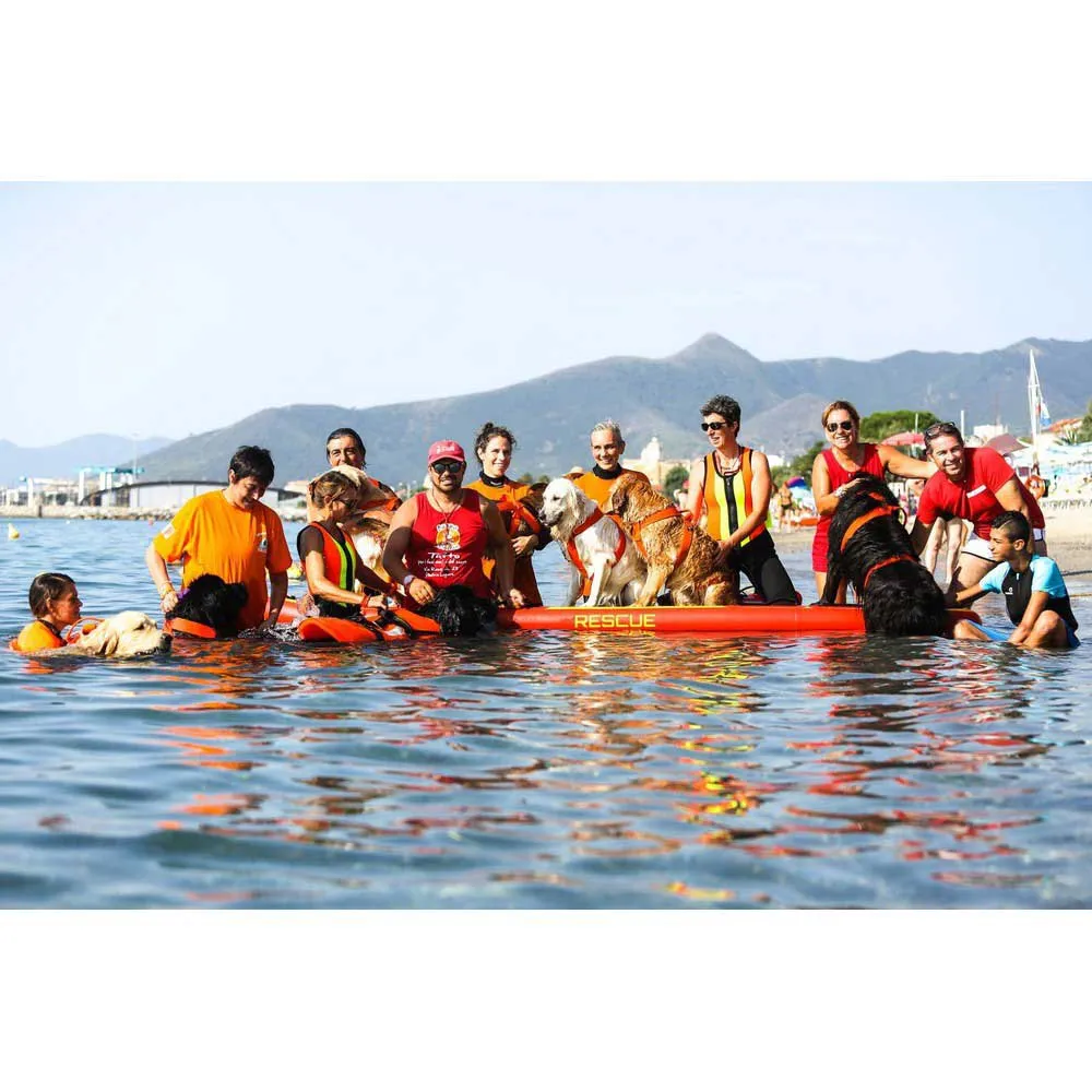 Купить Safe waterman hr100.023 Надувной комплект для падлбординга Oceanic Rescue 12´0´´ Yellow / Red 90x55x23 365.8 cm 7ft.ru в интернет магазине Семь Футов