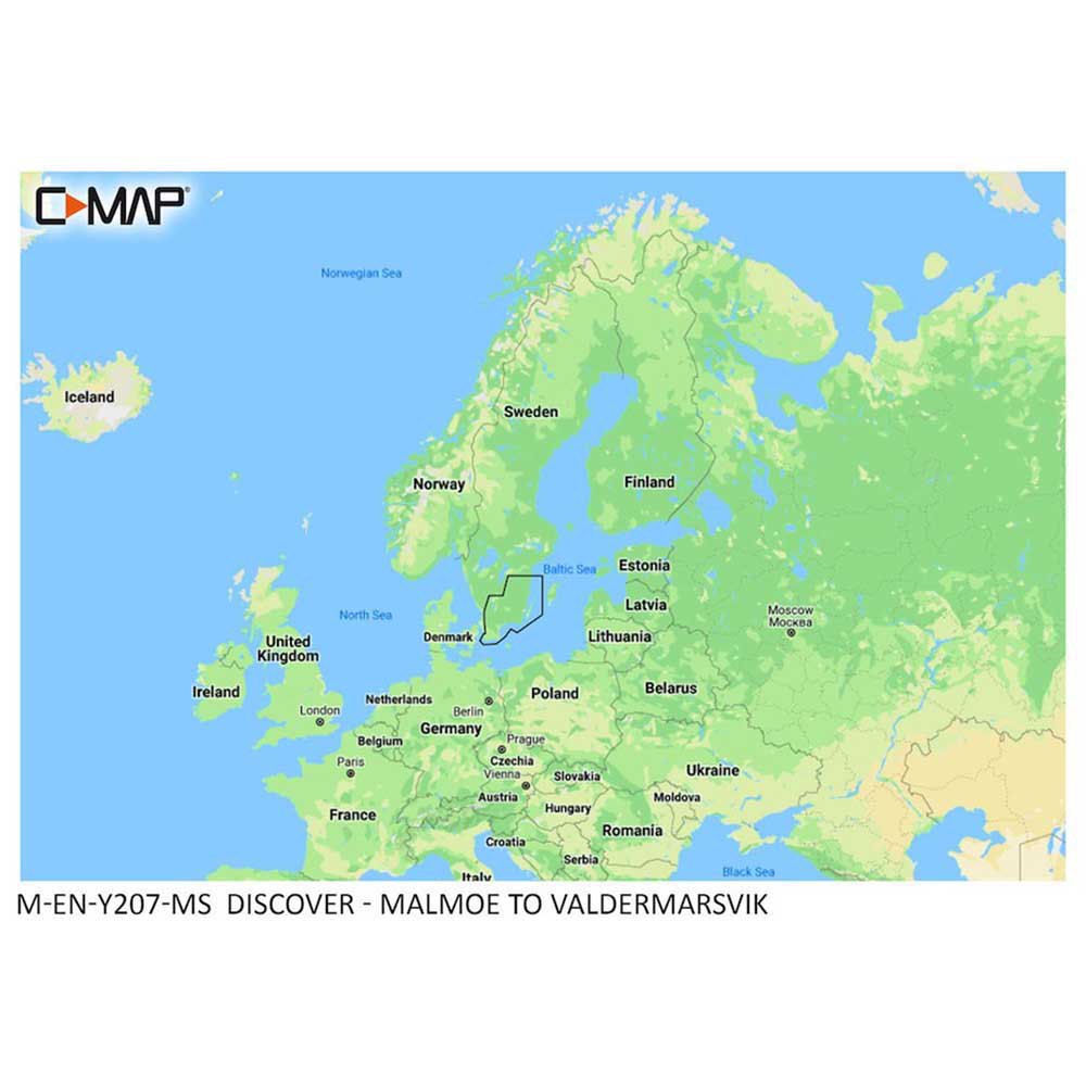 Купить C-map M-EN-Y207-MS карта Malmoe&Valdermarsvik  Multicolour 7ft.ru в интернет магазине Семь Футов