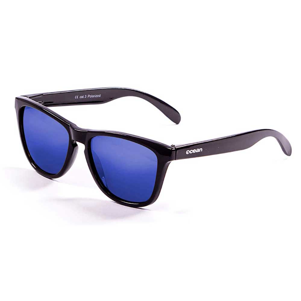 Купить Ocean sunglasses 40002.1 поляризованные солнцезащитные очки Sea Shiny Black / Blue 7ft.ru в интернет магазине Семь Футов