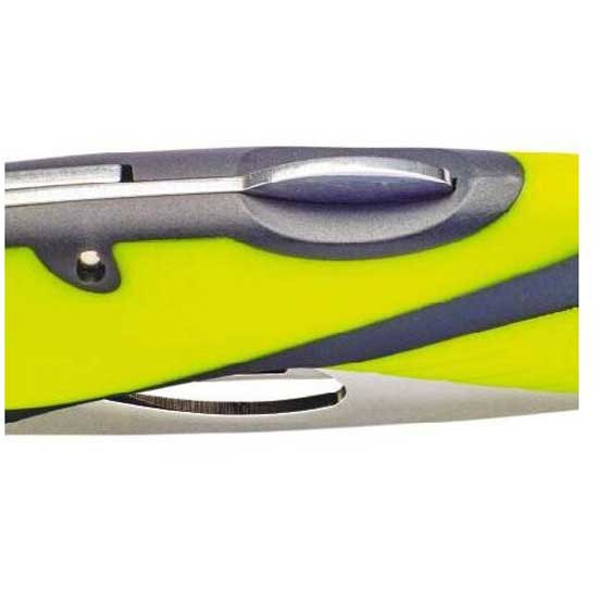 Купить Wichard 65269 Offshore Нож-ключ с серьгой Желтый Fluo Yellow / Black 115 mm 7ft.ru в интернет магазине Семь Футов