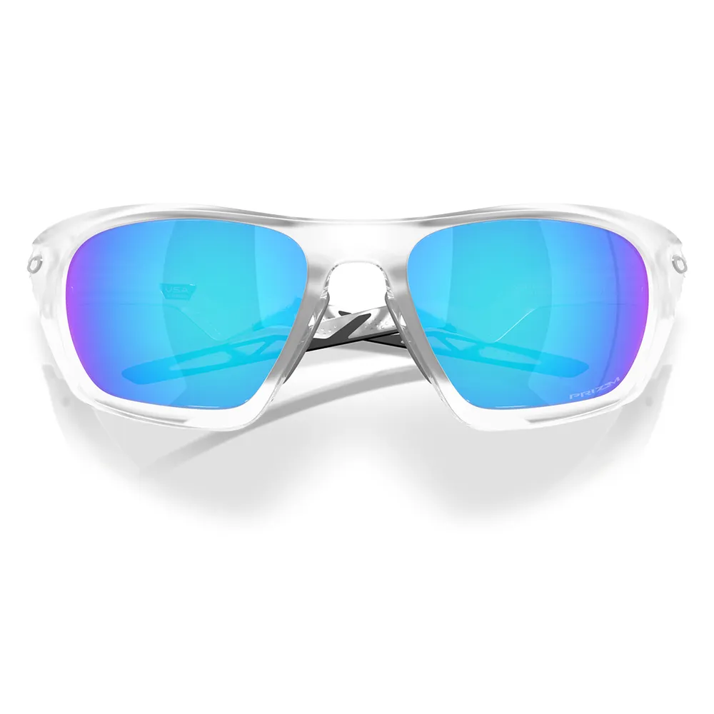 Купить Oakley OO9431-0660-60 Солнцезащитные очки Lateralis Бесцветный Matte Clear Prizm Sapphire/CAT3 7ft.ru в интернет магазине Семь Футов