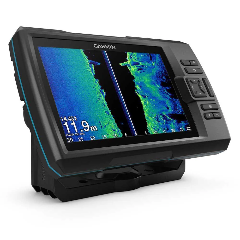 Купить Garmin r-11965708-010-02553-02-r-11965708 Plotter de pesca Striker Vivid 7sv reacondicionado Black 28x15x10 7ft.ru в интернет магазине Семь Футов