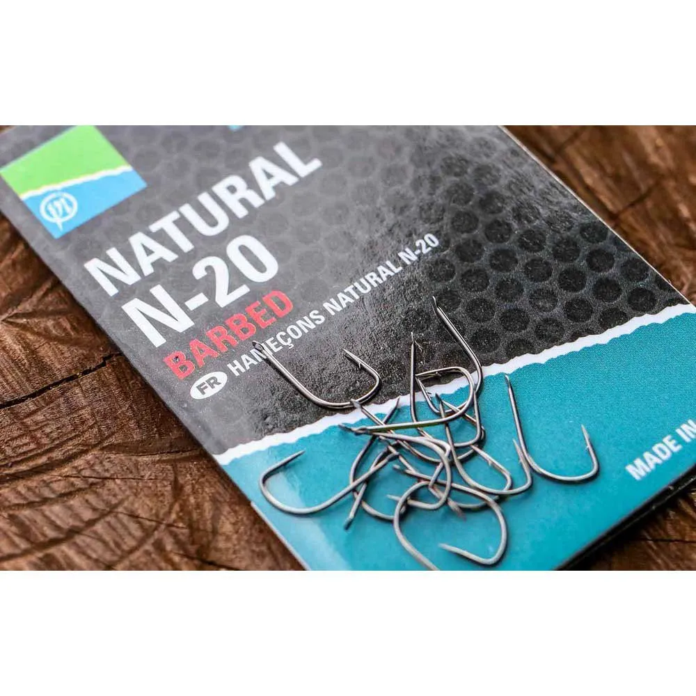 Купить Preston innovations P0150062 Крючок с лопаточкой N-20 Серый Black Nickel 18 7ft.ru в интернет магазине Семь Футов