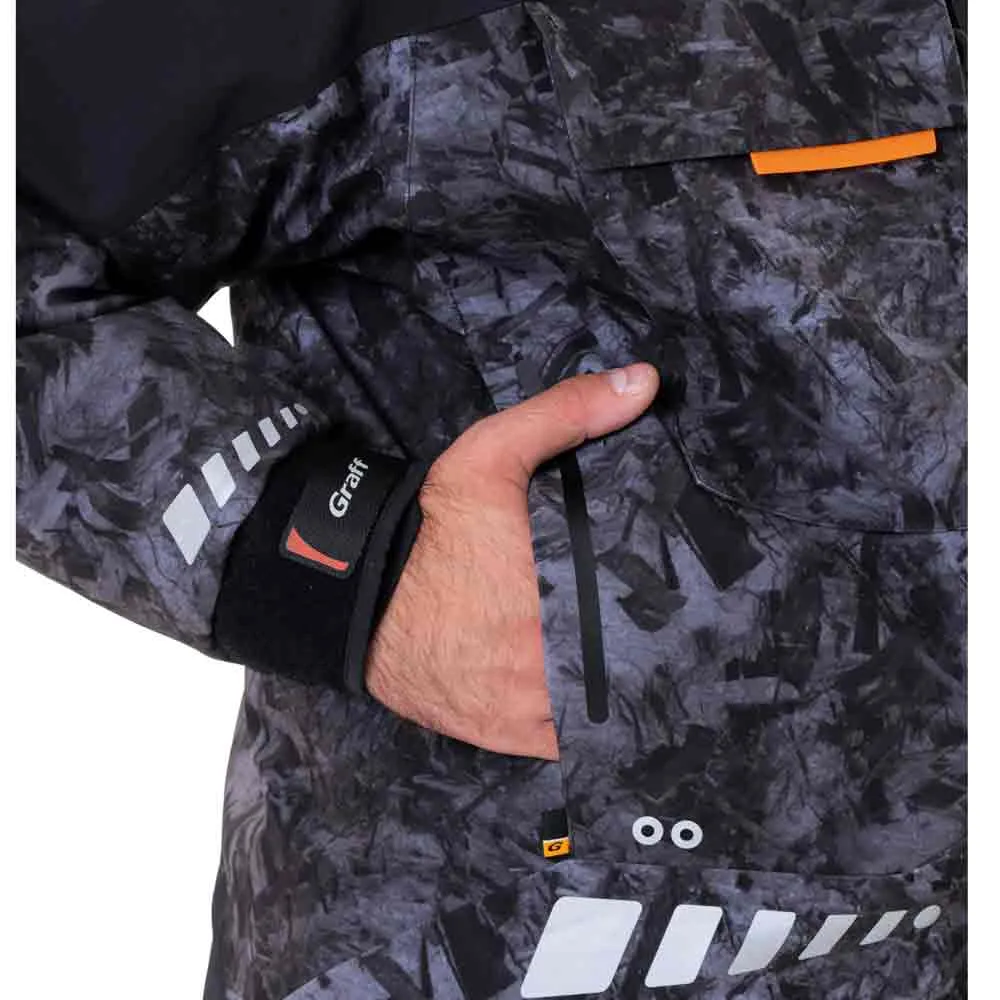 Купить Graff 619-o-b-8-s Куртка Winter Warmguard 619-O-B-8 Black / Camo 60x40x25 7ft.ru в интернет магазине Семь Футов