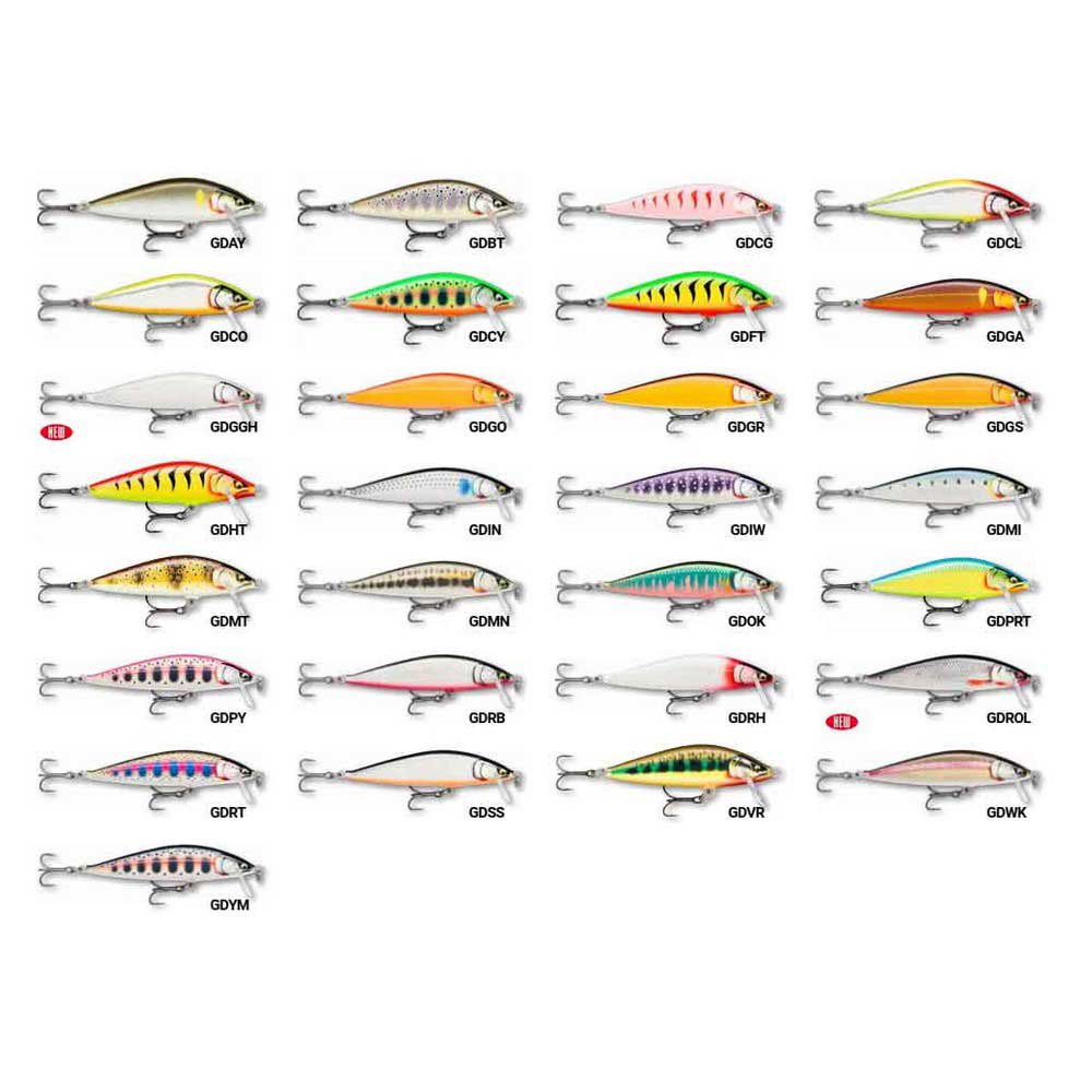 Купить Rapala RA5823025 Countdown Elite CDE35 Sinking Пескарь 350 mm 4g Золотистый GDRT 7ft.ru в интернет магазине Семь Футов