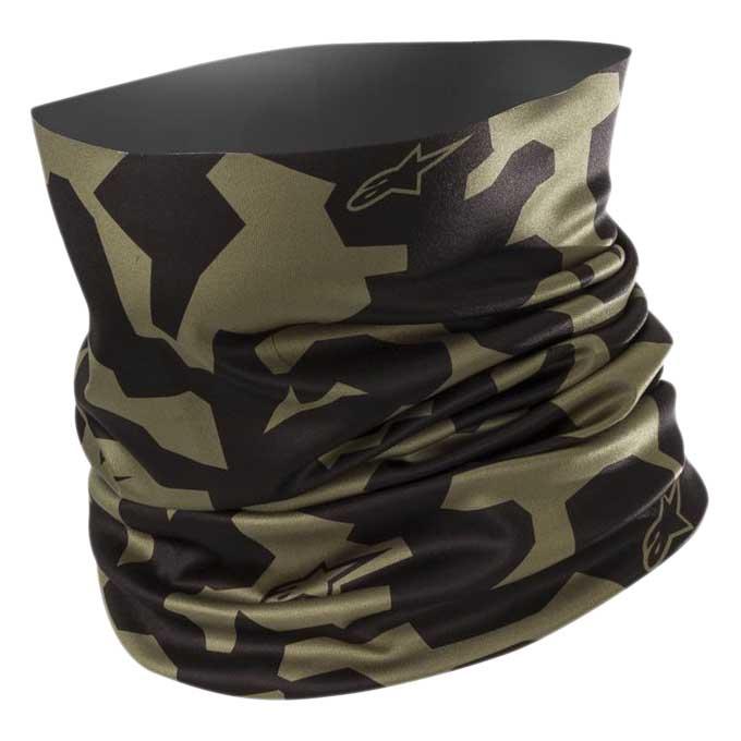 Купить Alpinestars 4759119-6080-OS Шарф-хомут Camo Зеленый  Military Green Black 7ft.ru в интернет магазине Семь Футов