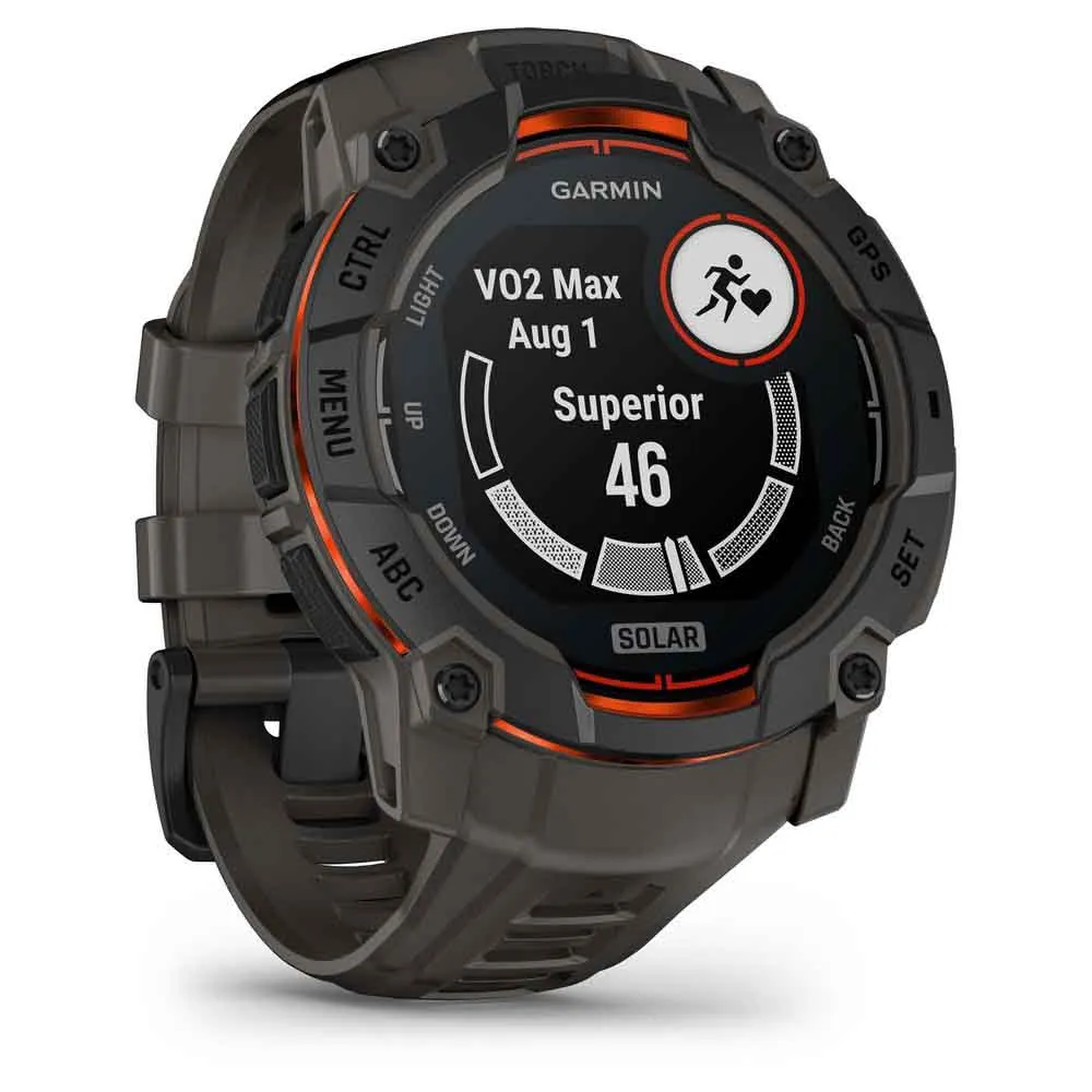 Купить Garmin 010-02935-00 Часы Instinct 3 50 mm Solar Черный  Black / Carbon 7ft.ru в интернет магазине Семь Футов
