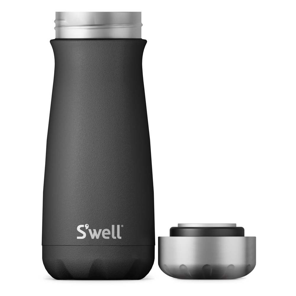 Купить Swell 10316-B17-00401EU Black Onyx 470ml Термопутешественник с широким горлом Серебристый Black 7ft.ru в интернет магазине Семь Футов