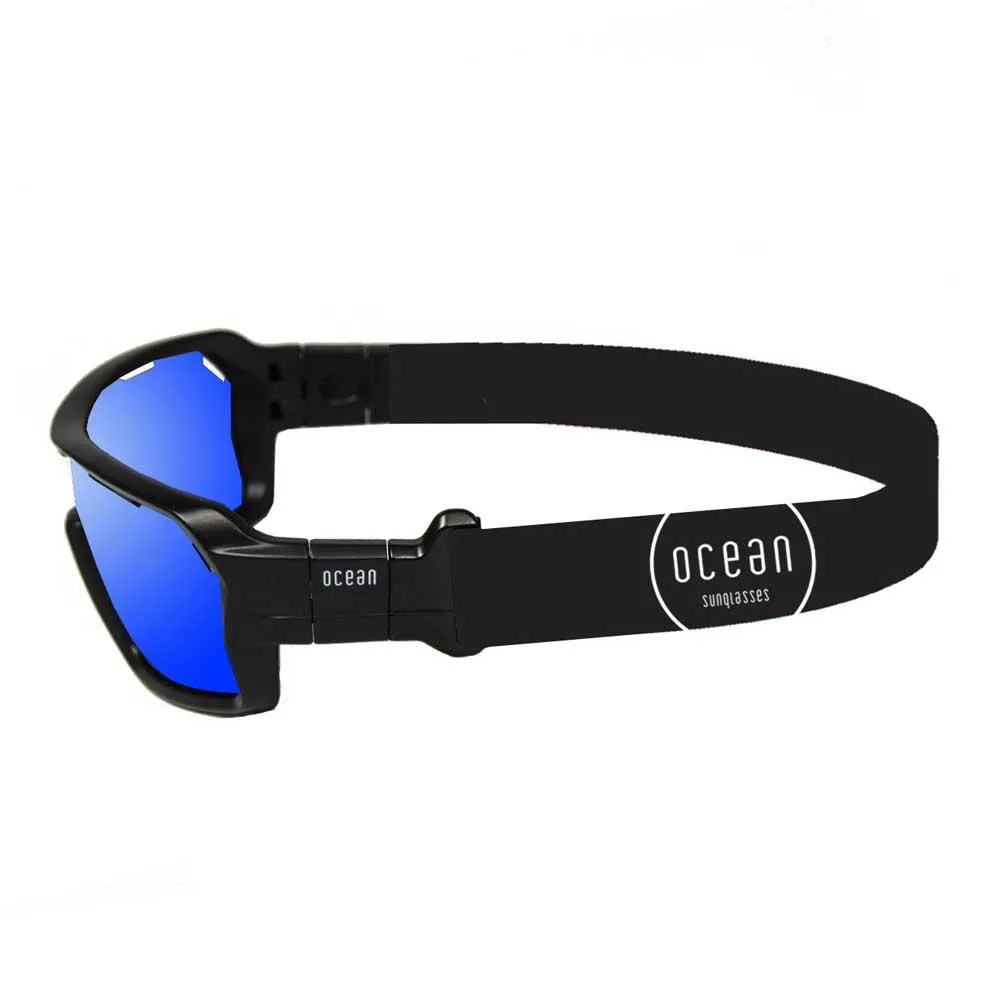 Купить Ocean sunglasses 3701.0X поляризованные солнцезащитные очки Chameleon Черный Matte Black Black Strap/CAT3 7ft.ru в интернет магазине Семь Футов