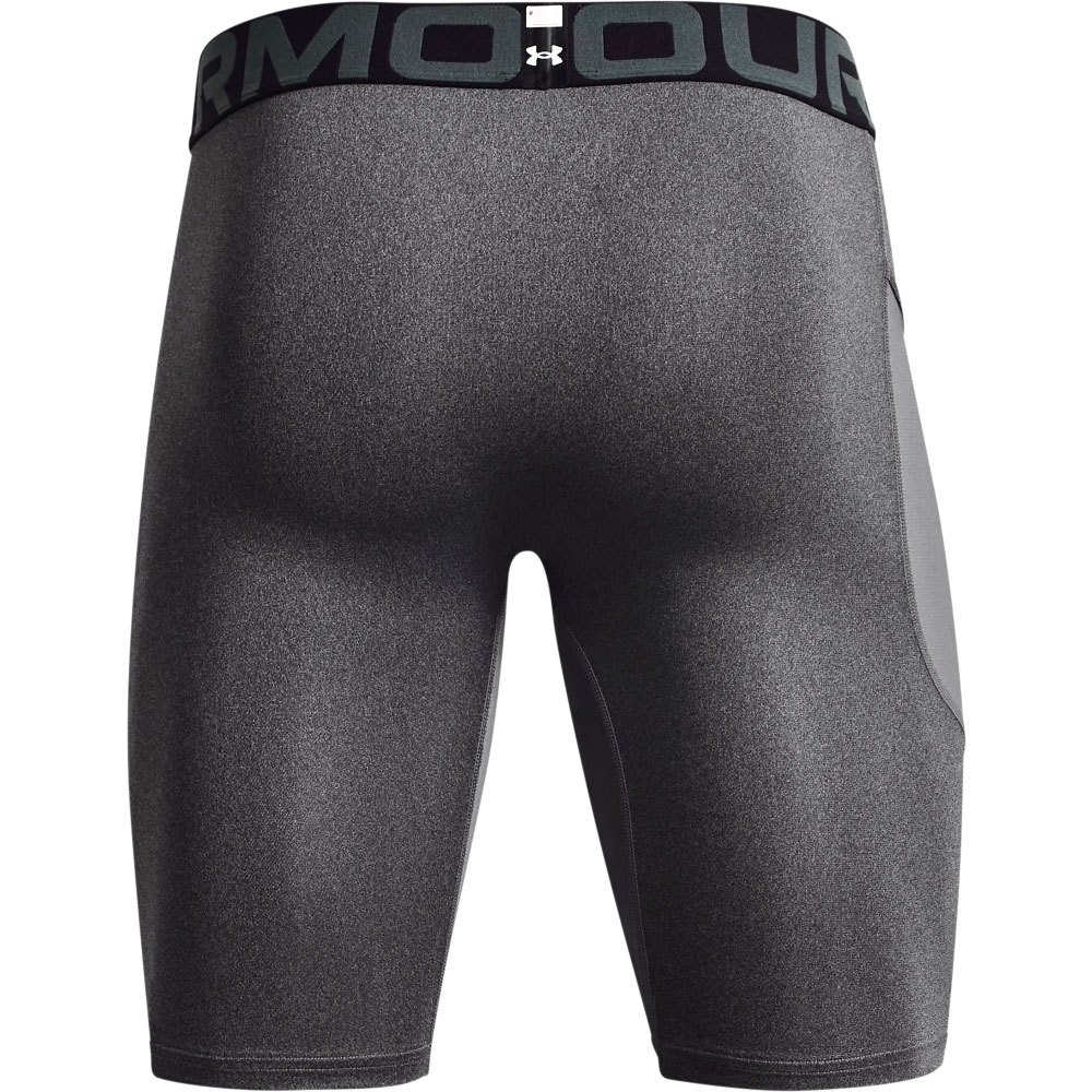 Купить Under armour 1361602-090-SM Компрессионные шорты HeatGear Серый Carbon Heather / Black S 7ft.ru в интернет магазине Семь Футов