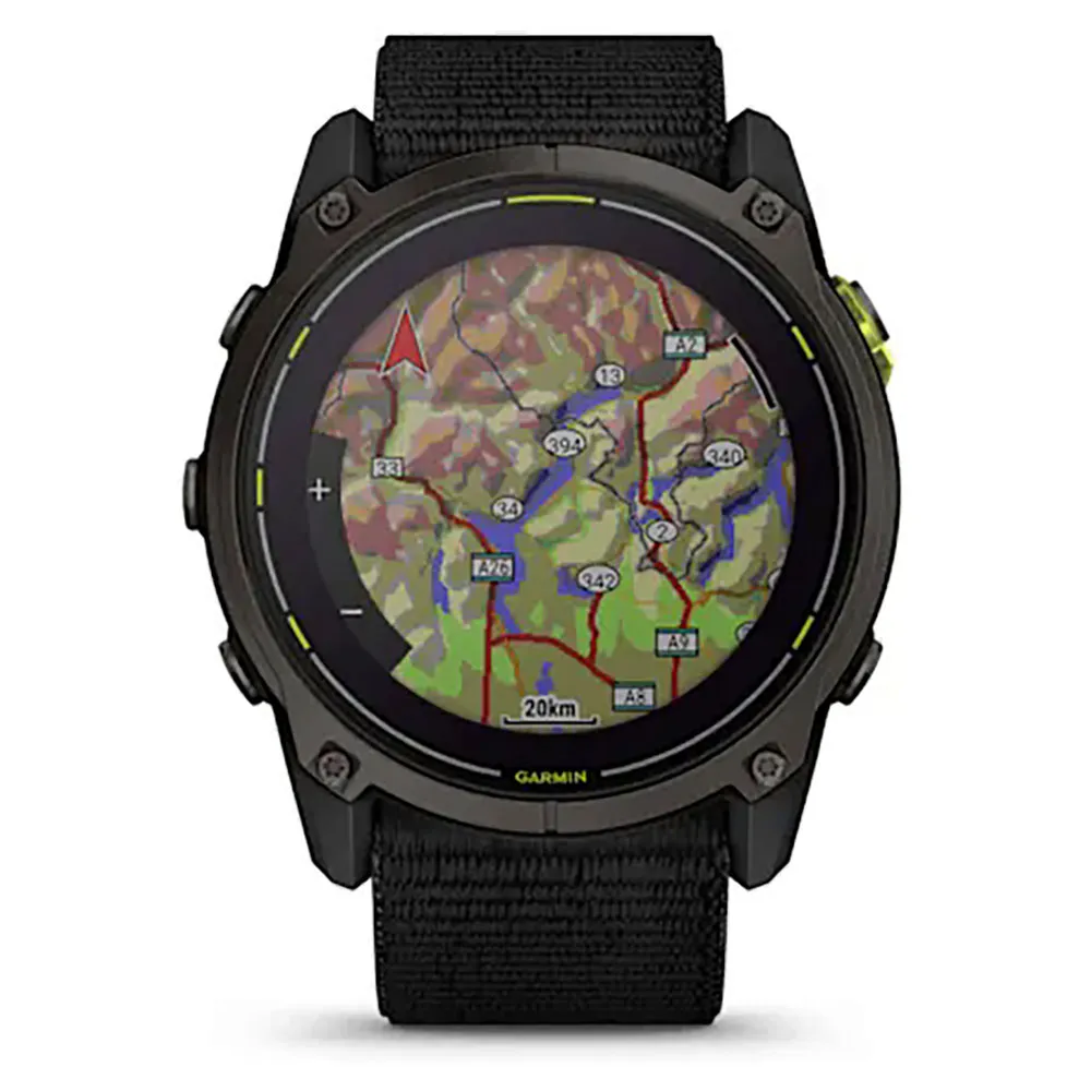 Купить Garmin 010-02751-01 Часы Enduro 3 51 mm Solar Sapphire  Solar / Carbon Gray DLC Titanium / Black 7ft.ru в интернет магазине Семь Футов