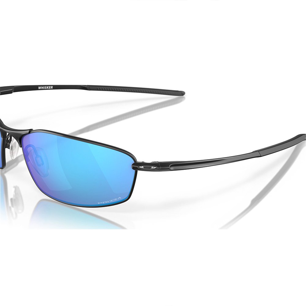 Купить Oakley OO4141-1460 Whisker Prizm Солнцезащитные Очки Satin Black Prizm Sapphire/CAT3 7ft.ru в интернет магазине Семь Футов