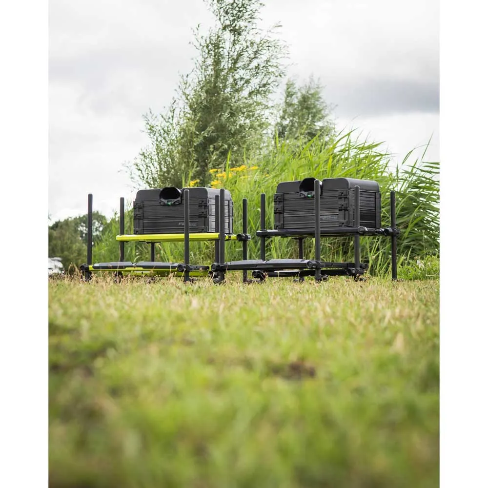Купить Matrix fishing gmb199 Рыболовный ящик с сиденьем F25 Pro Lime 100x80x40 7ft.ru в интернет магазине Семь Футов