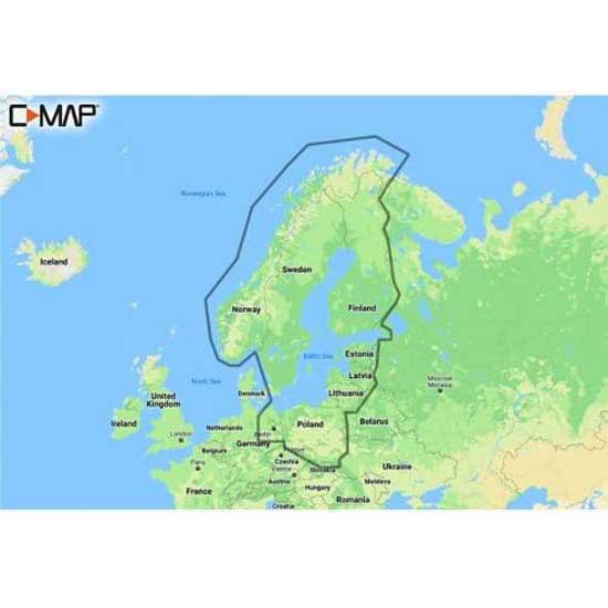 Купить C-map M-EN-D055-MS Baltic Sea Continental 4D Card  Multicolour 7ft.ru в интернет магазине Семь Футов