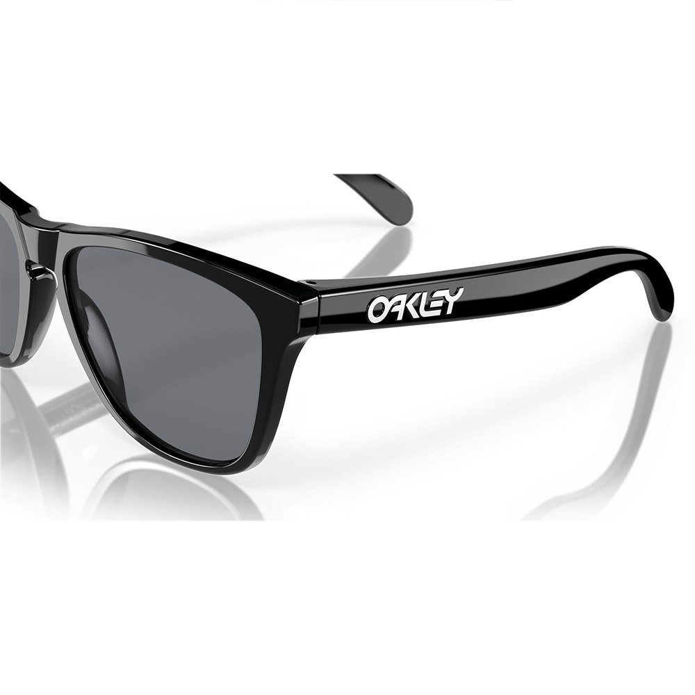 Купить Oakley 24-306 Frogskins Солнцезащитные Очки Polished Black Grey/CAT3 7ft.ru в интернет магазине Семь Футов