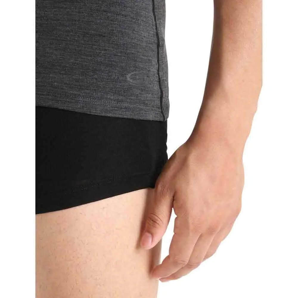 Купить Icebreaker 103033011L Базовый слой с коротким рукавом Merino 150 Anatomica Серый Jet Heather 011 L 7ft.ru в интернет магазине Семь Футов